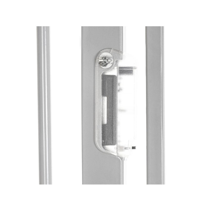 Lionelo - Sikkerhedsgitter TRUUS SLIM LED grå