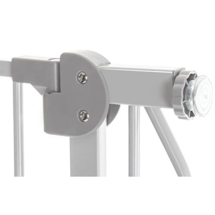 Lionelo - Sikkerhedsgitter TRUUS SLIM LED grå