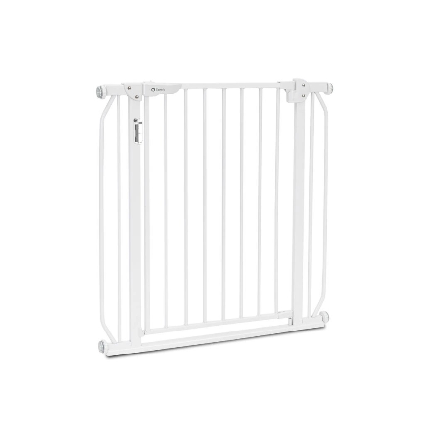 Lionelo - Sikkerhedsgitter TRUUS SLIM LED hvid