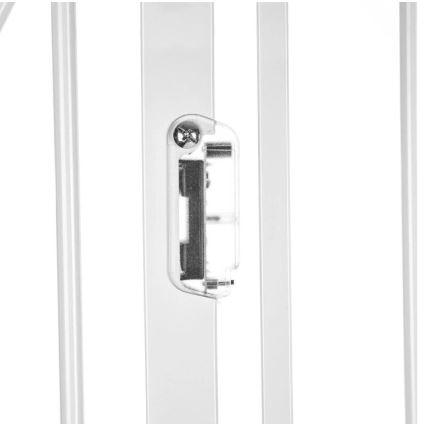 Lionelo - Sikkerhedsgitter TRUUS SLIM LED hvid
