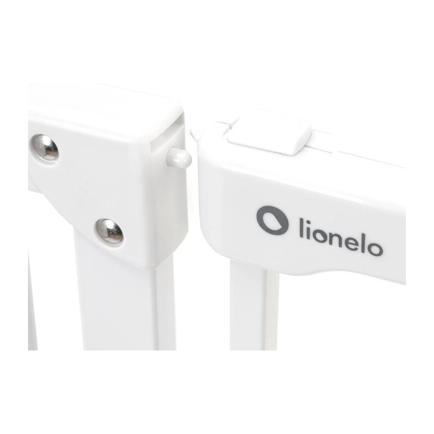 Lionelo - Sikkerhedsgitter TRUUS SLIM LED hvid