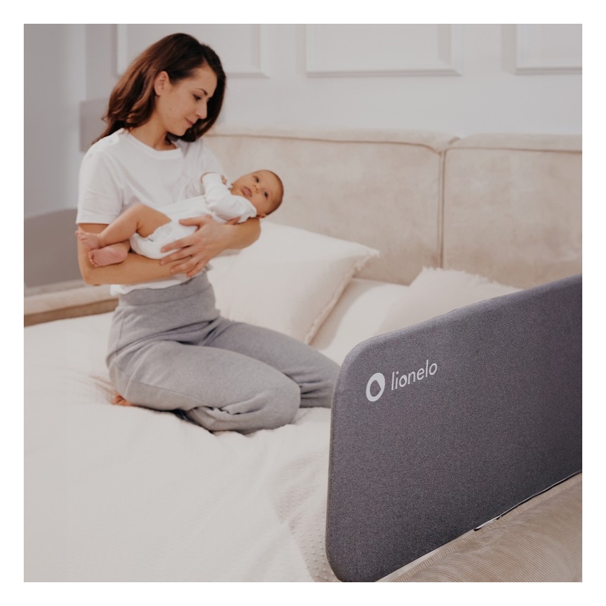 Lionelo - Sikkerhedssengehest LORA, mørkegrå