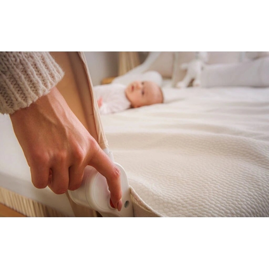 Lionelo - Sikkerhedsskinne til sengen EVA grå