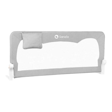 Lionelo - Sikkerhedsskinne til sengen HANNA grå melange