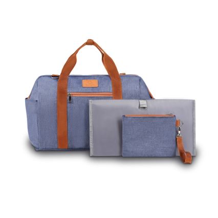 Lionelo - Skiftetaske IDA Blue Denim