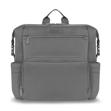 Lionelo - Skiftetaske til barnevogn CUBE Grey Stone