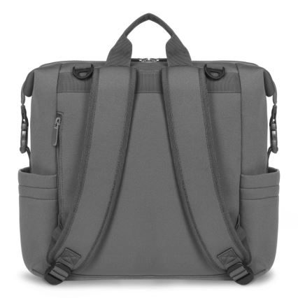 Lionelo - Skiftetaske til barnevogn CUBE Grey Stone