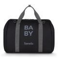 Lionelo - Skiftetaske til klapvogn IDA Sort Onyx