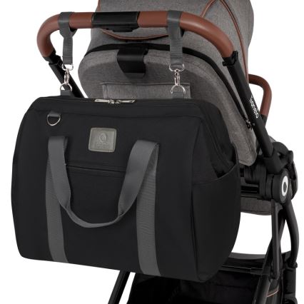 Lionelo - Skiftetasken til barnevogn IDA Black Onyx