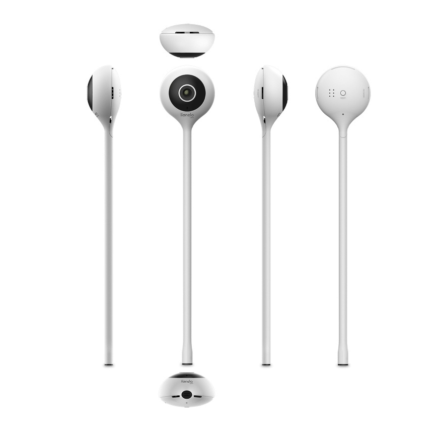 Lionelo - Smart babyalarm BABYLINE SMART Wi-Fi Hvid