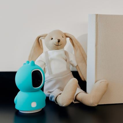 Lionelo - Smart babymonitor BABYLINE VIEW Wi-Fi 5V Hvid
