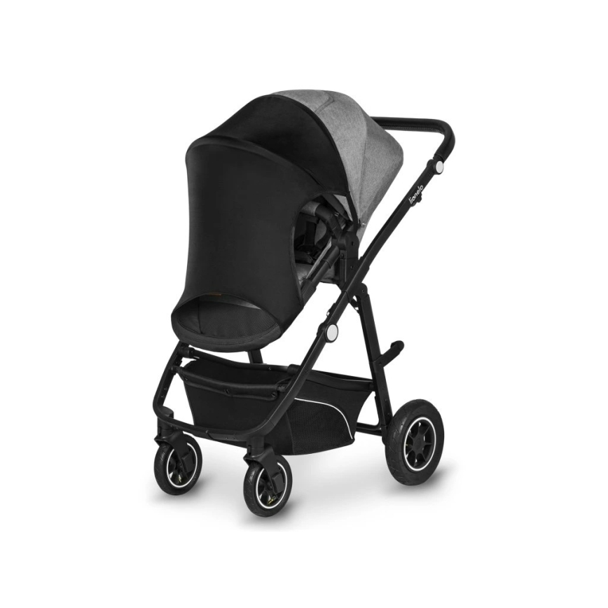 Lionelo - Solskærm til klapvogn SUN COVER Black Carbon