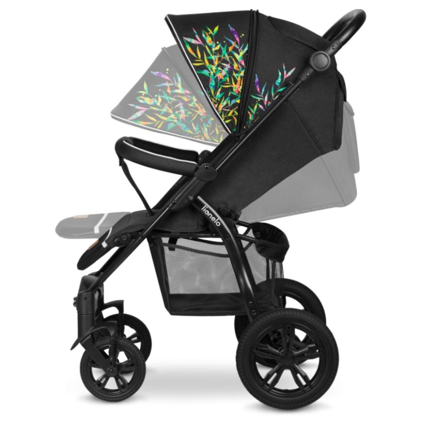 Lionelo - Sportsklapvogn ANNET TOUR sort/grøn