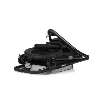 Lionelo - Sportsklapvogn AZURA sort/grå