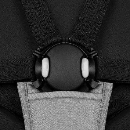 Lionelo - Sportsklapvogn AZURA sort/grå