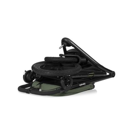 Lionelo - Sportsklapvogn AZURA sort/grøn