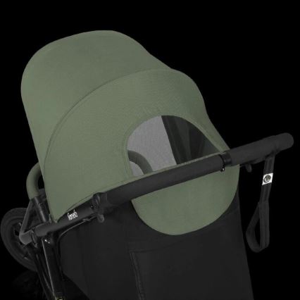 Lionelo - Sportsklapvogn AZURA sort/grøn