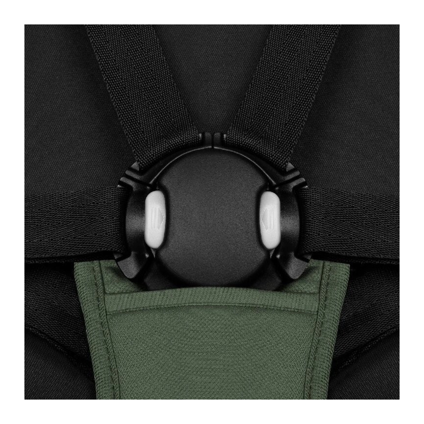 Lionelo - Sportsklapvogn AZURA sort/grøn