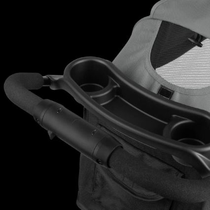 Lionelo - Sportsklapvogn EMMA PLUS grå/sort