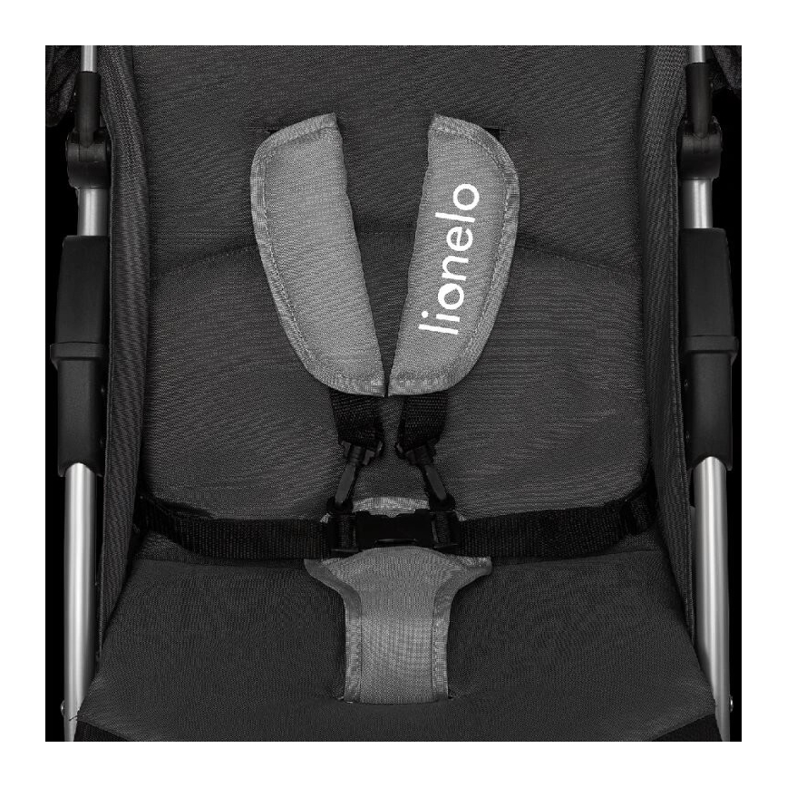 Lionelo - Sportsklapvogn EMMA PLUS sort