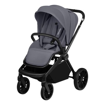 Lionelo - Sportsklapvogn MIKA PLUS Grey Stone