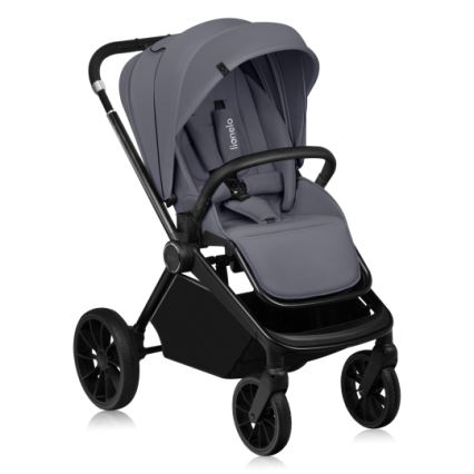 Lionelo - Sportsklapvogn MIKA PLUS Grey Stone
