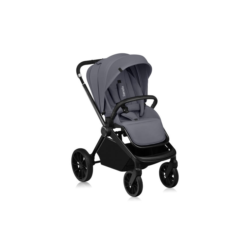 Lionelo - Sportsklapvogn MIKA PLUS Grey Stone