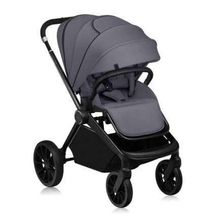 Lionelo - Sportsklapvogn MIKA PLUS Grey Stone