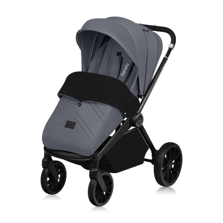 Lionelo - Sportsklapvogn MIKA PLUS Grey Stone