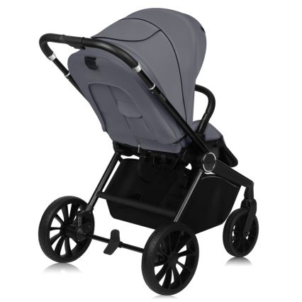 Lionelo - Sportsklapvogn MIKA PLUS Grey Stone