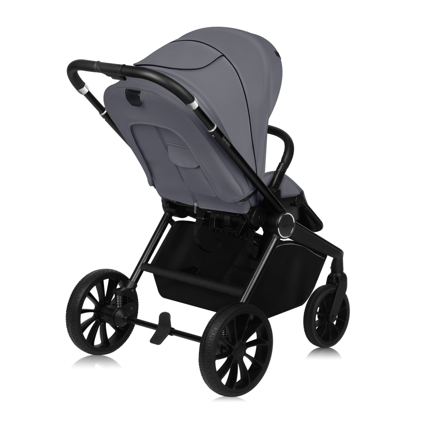 Lionelo - Sportsklapvogn MIKA PLUS Grey Stone