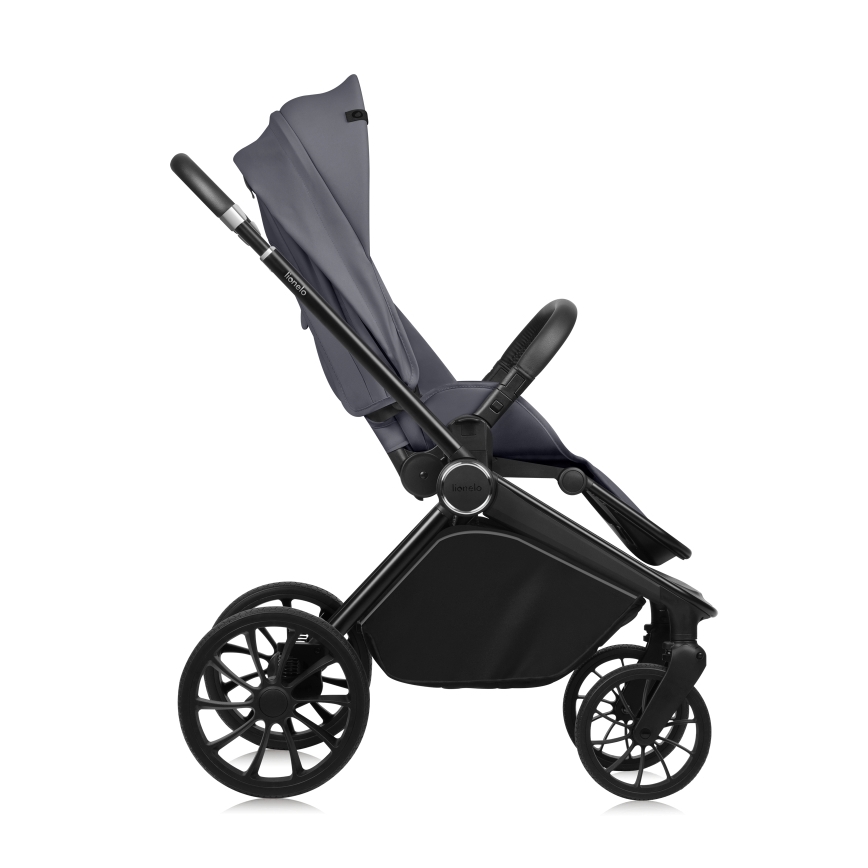 Lionelo - Sportsklapvogn MIKA PLUS Grey Stone