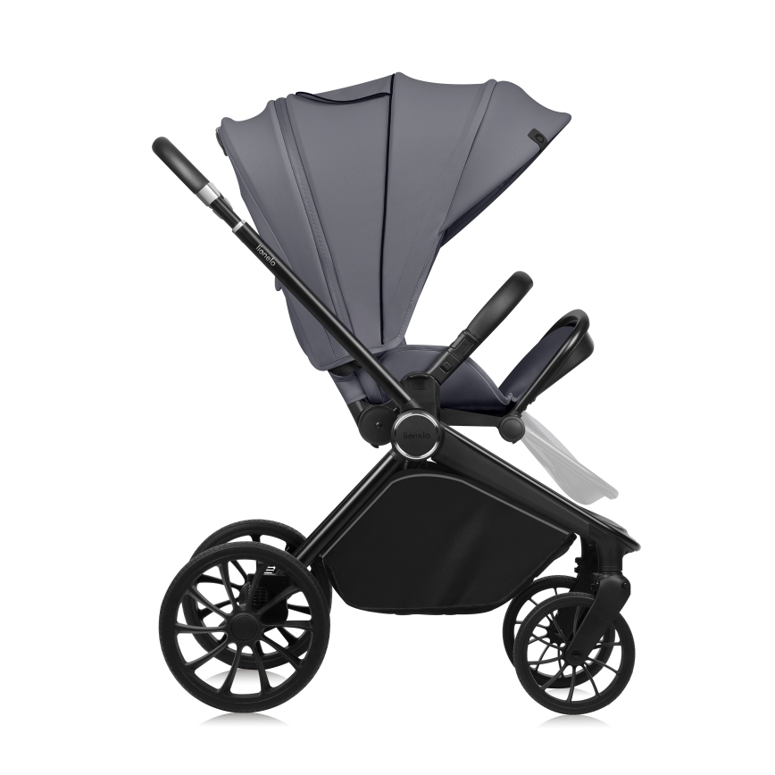 Lionelo - Sportsklapvogn MIKA PLUS Grey Stone