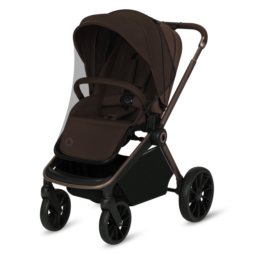 Lionelo - Sportsklapvogn MIKA PLUS Mocha Mousse