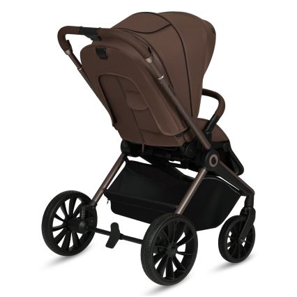 Lionelo - Sportsklapvogn MIKA PLUS Mocha Mousse