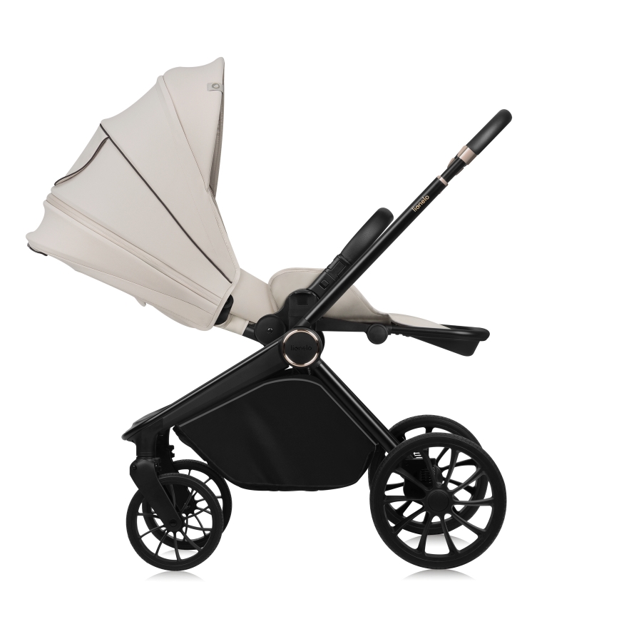 Lionelo - Sportsklapvogn MIKA PLUS Sandbeige