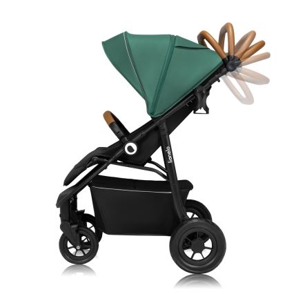 Lionelo - Sportsklapvogn NATT Green Emerald