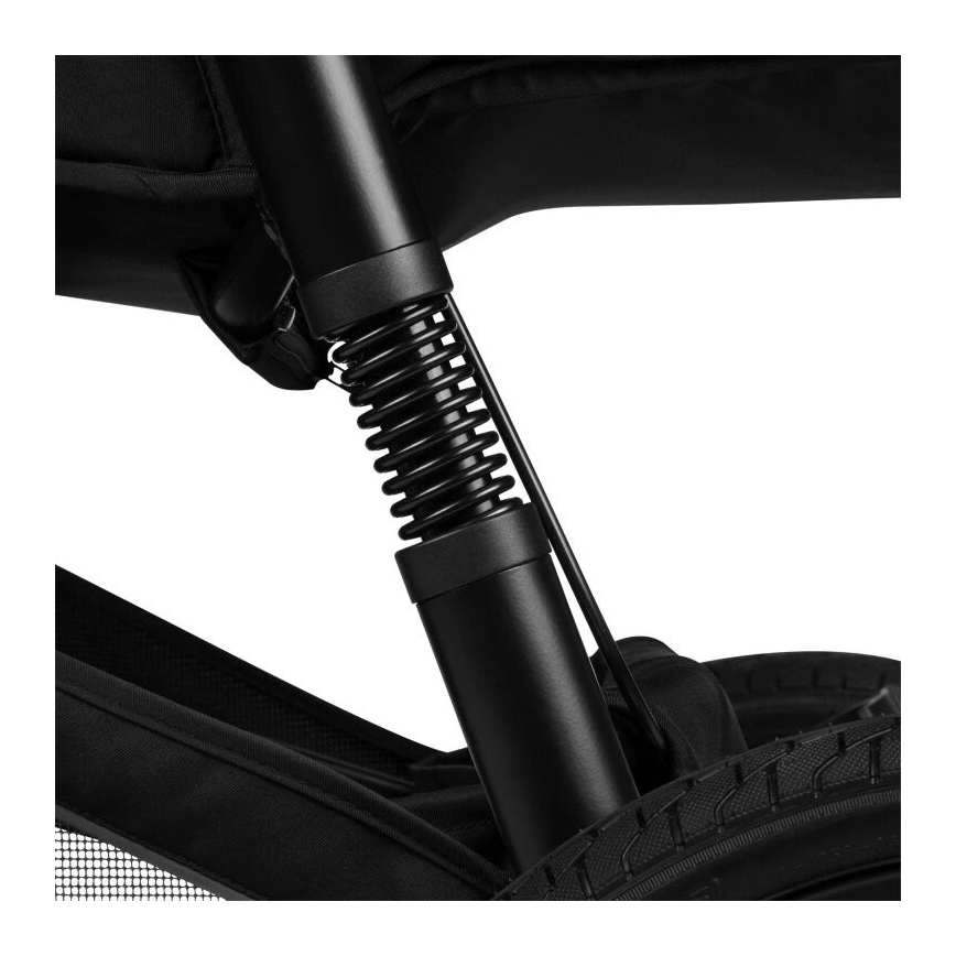 Lionelo - Sportslig klapvogn AZURA i sort