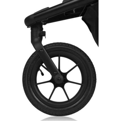 Lionelo - Sportslig klapvogn AZURA i sort