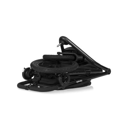 Lionelo - Sportslig klapvogn AZURA i sort