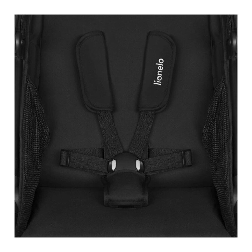 Lionelo - Sportslig klapvogn AZURA i sort