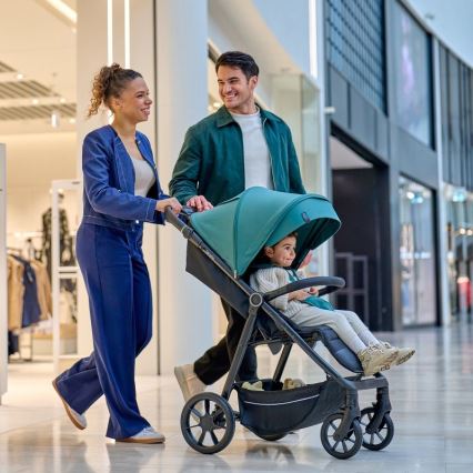 Lionelo - Sportslig klapvogn MIRA Smaragdgrøn