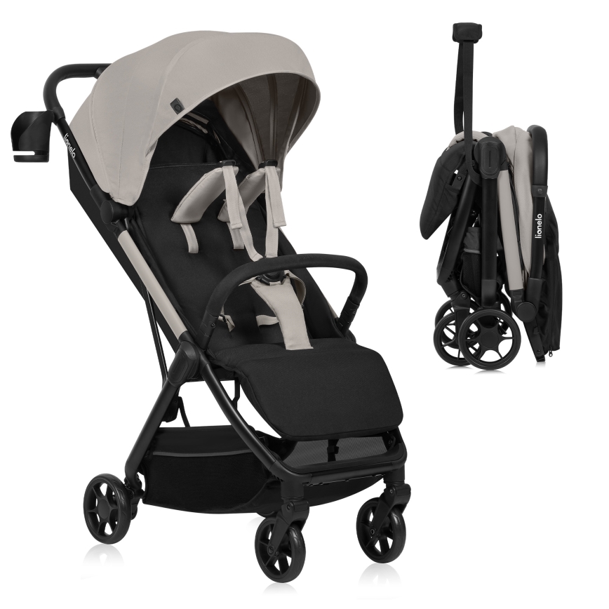 Lionelo - Sportsvogn JULIE AIR Beige Sand