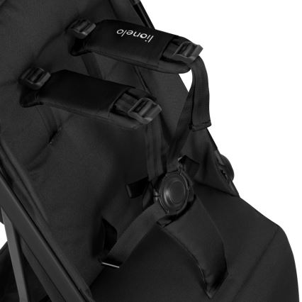 Lionelo - Sportsvogn JULIE AIR Sort Onyx