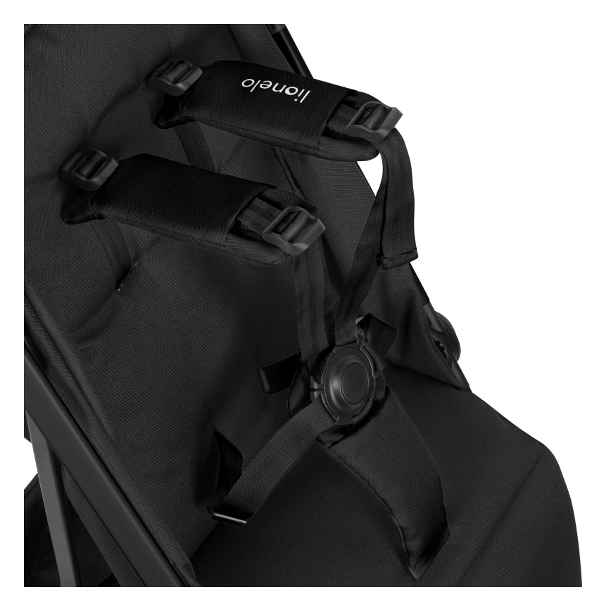 Lionelo - Sportsvogn JULIE AIR Sort Onyx