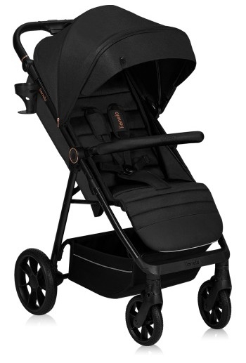 Lionelo - Sportsvogn MIRA Sort Onyx