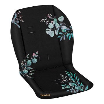 Lionelo - Sædeindlæg til klapvogn SEATLINER Golden Moments Black