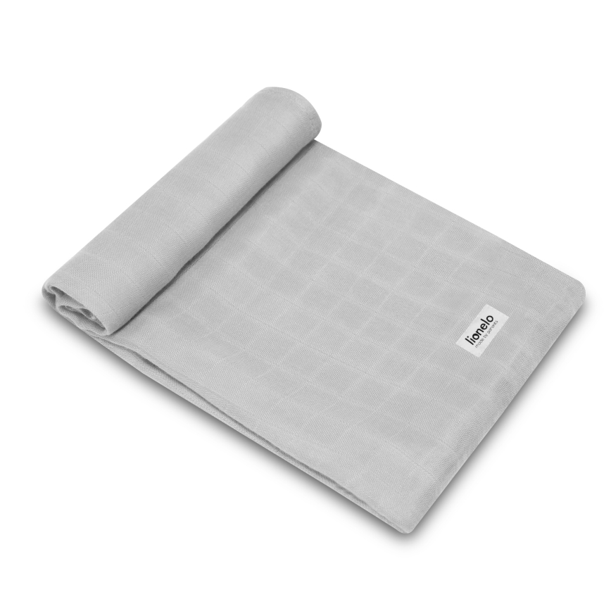 Lionelo - Sæt 3x bambusstofbleer BAMBUS SÆT 70x70 cm Regnbue
