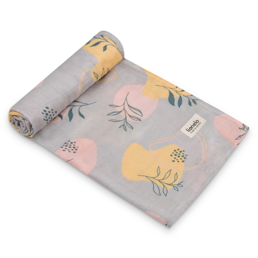 Lionelo - SÆT af 3 bambusbleer BAMBOO SET 70x70 cm Leaf