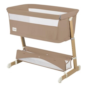 Lionelo - THOMI PLUS 5-i-1 babyseng, beige karamel